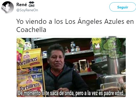 Los Ángeles Azules en Coachella